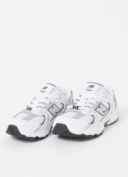 New Balance 530 sneaker met mesh details  - voorkant 2 wit
