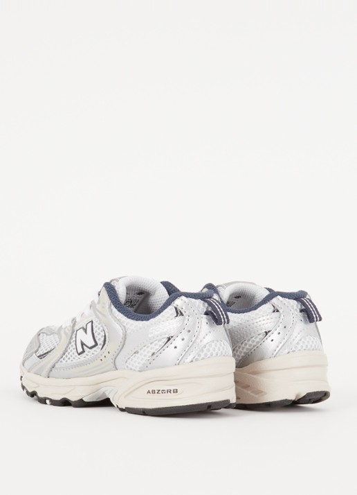 New Balance 530 sneaker met mesh details - achterkant 2 lichtgrijs