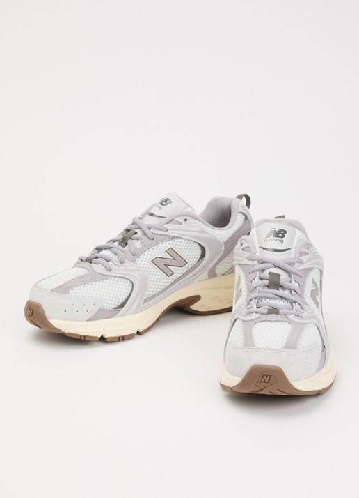 New Balance 530 sneaker van mesh met logo - detail lila