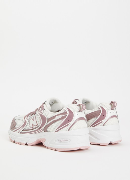 New Balance 530 sneaker van mesh met logo - achterkant 2 roze