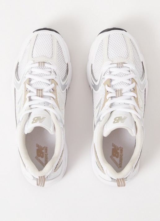 New Balance 530 sneaker van met mesh details - detail 5 wit