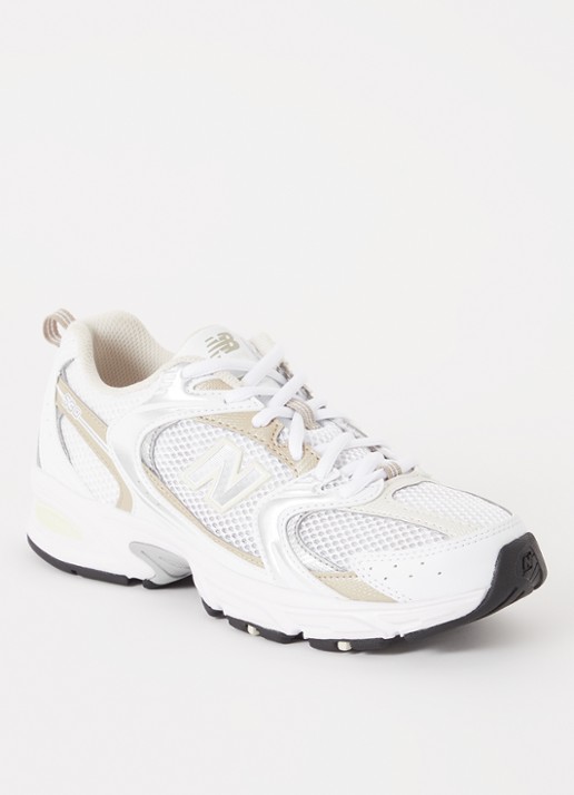 New Balance 530 sneaker van met mesh details - voorkant 2 wit