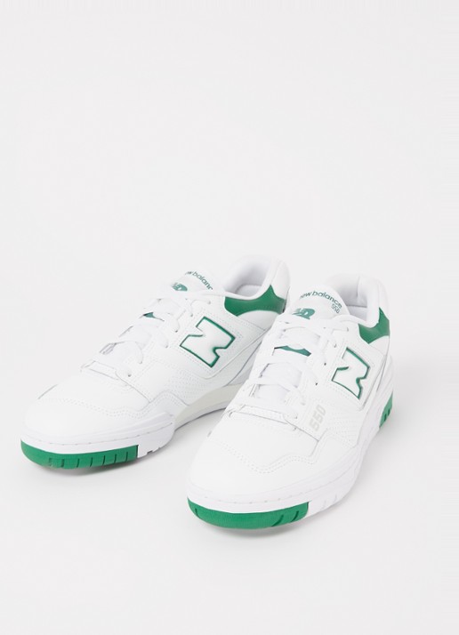 New Balance 550 sneaker van leer  - detail 2 wit
