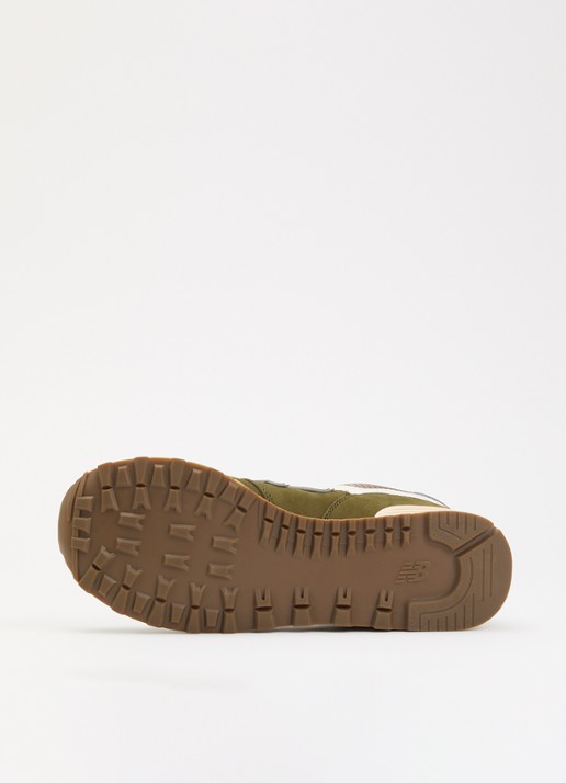 New Balance 574 sneaker met mesh details - detail 5 mosgroen