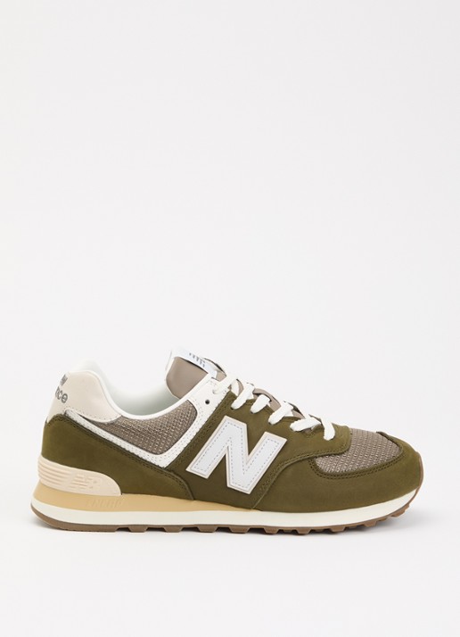 New Balance 574 sneaker met mesh details