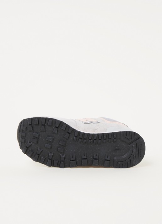 New Balance 574 sneaker met suède details - detail 2 lichtgrijs