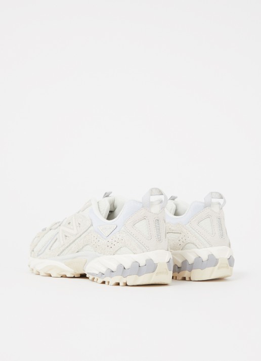 New Balance 610 sneaker met nubuck details - achterkant 6 gebroken wit