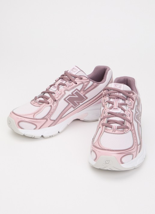 New Balance 740 sneaker met logo en details van mesh - detail 3 roze