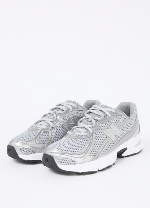 New Balance 740 sneaker met mesh details - detail 2 zilver