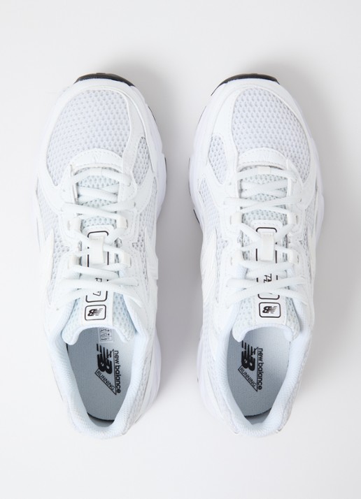 New Balance 740 sneaker met mesh details - detail 2 wit