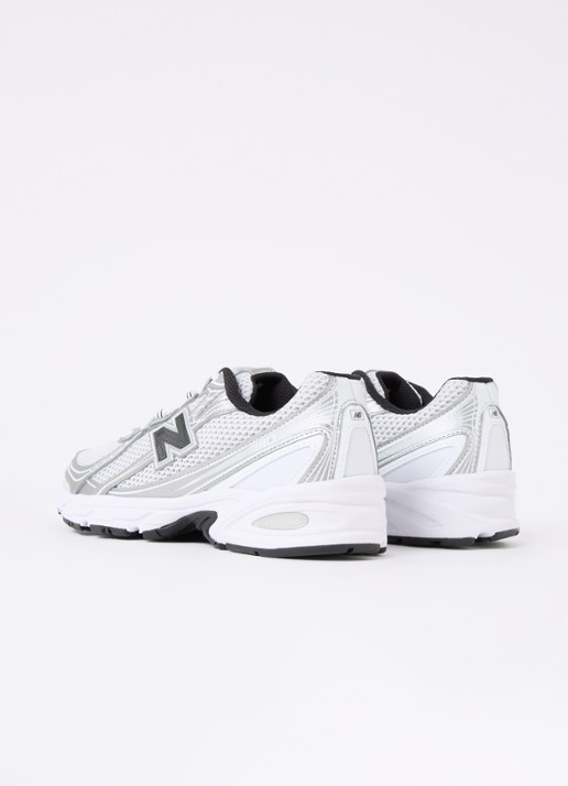 New Balance 740 sneaker met mesh details - achterkant 5 grijs