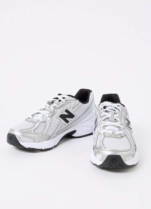 New Balance 740 sneaker met mesh details - detail grijs