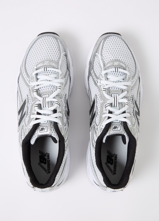 New Balance 740 sneaker met mesh details - detail 2 grijs