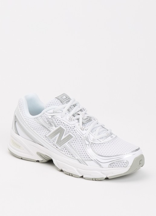 New Balance 740 sneaker met mesh details - voorkant wit