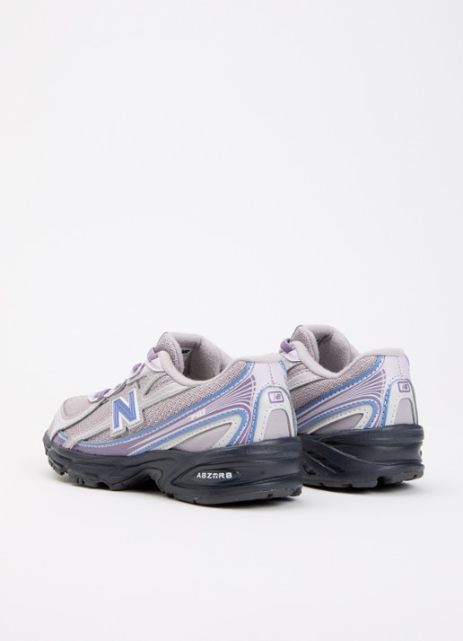 New Balance 740 sneaker met mesh details - achterkant lila