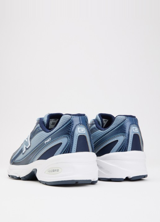 New Balance 740 sneaker met mesh details - achterkant petrol