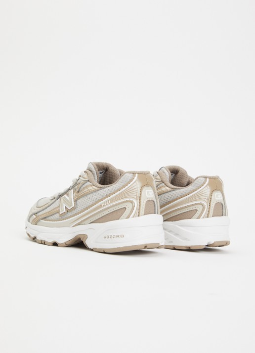 New Balance 740 sneaker met mesh details - achterkant 3 donkerbeige