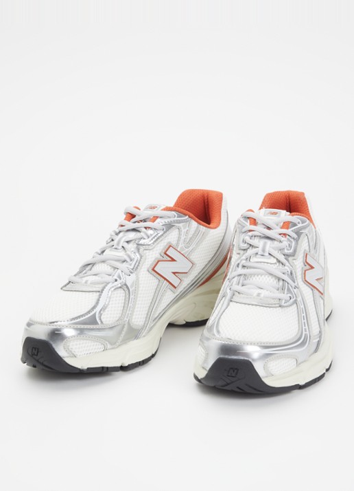 New Balance 740 sneaker van mesh met logo - detail 3 gebroken wit
