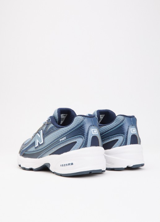 New Balance 740 sneaker van mesh met logo - achterkant 4 lichtblauw