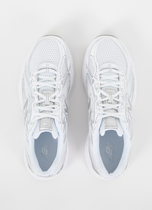 New Balance 740 sneaker van mesh met metallic finish - detail 3 wit