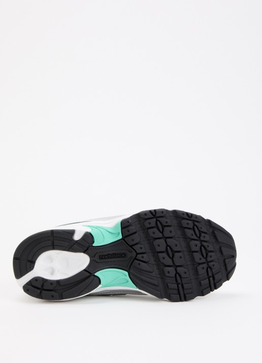 New Balance 740 sneaker van mesh met metallic finish - detail mint