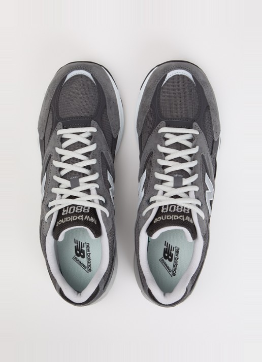 New Balance 880R sneaker met details van suède - detail 3 grijs
