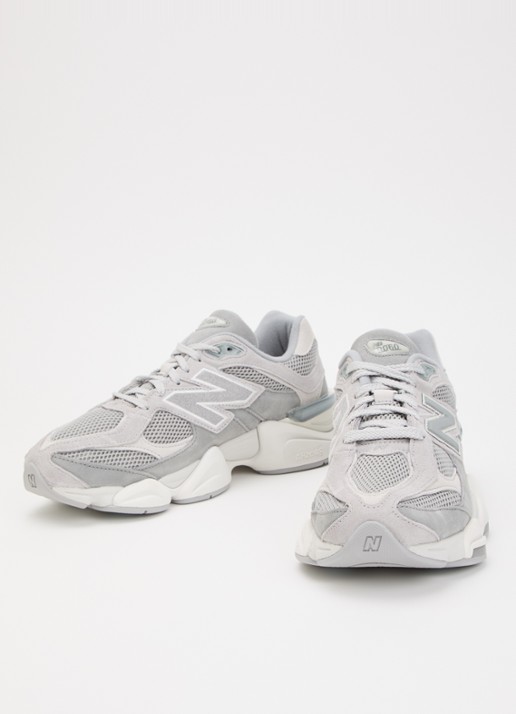New Balance 9060 sneaker met mesh details - detail 2 grijs