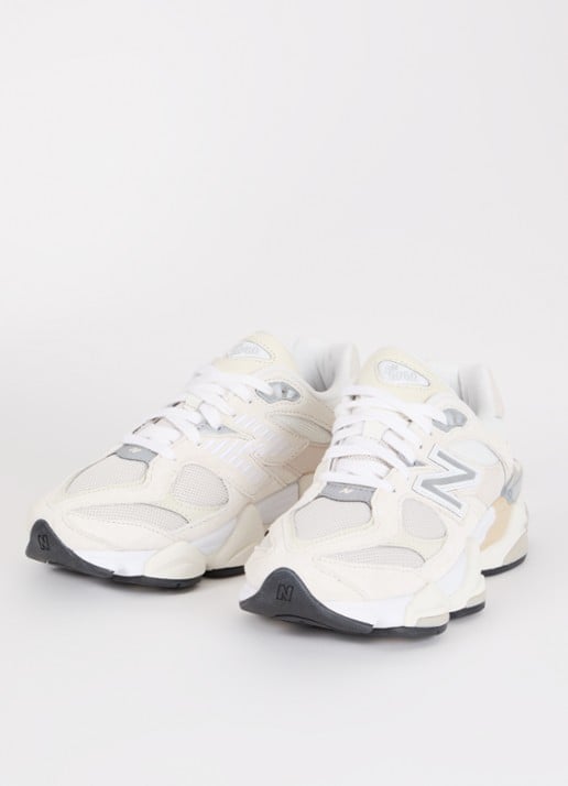 New Balance 9060 sneaker met mesh details - detail gebroken wit