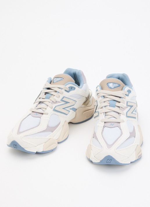 New Balance 9060 sneaker met mesh details - detail 2 creme
