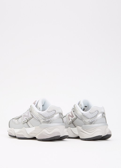 New Balance 9060 sneaker met mesh details - achterkant 2 grijs