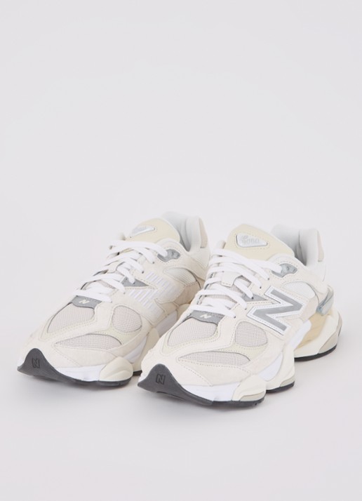 New Balance 9060 sneaker met suède details - detail 2 creme