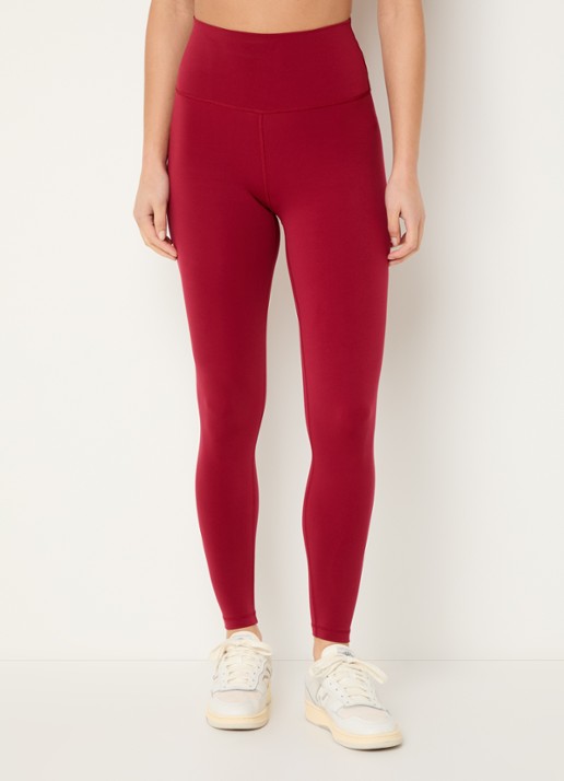 New Balance Define high waist skinny fit trainingslegging - detail 4 rood