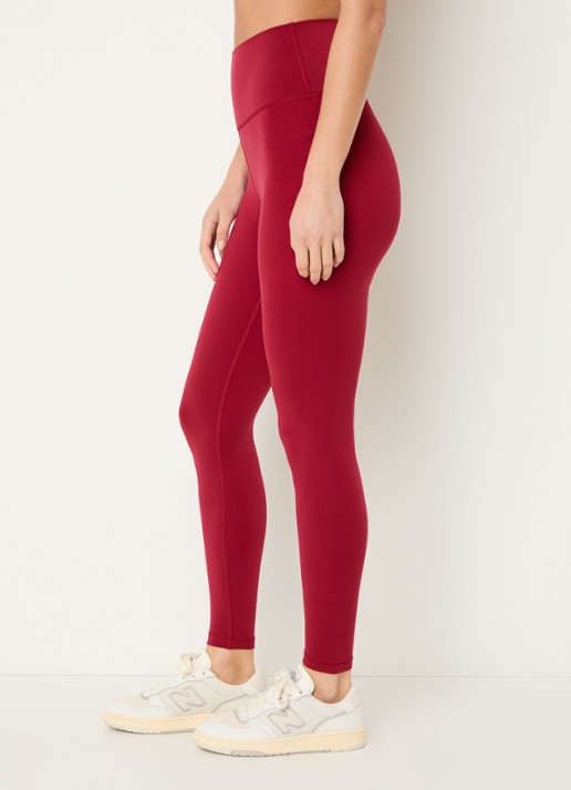 New Balance Define high waist skinny fit trainingslegging - detail 5 rood