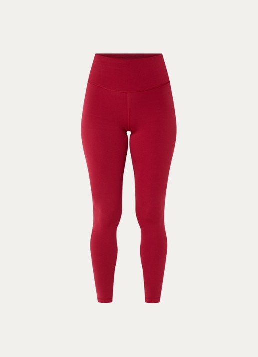 New Balance Define high waist skinny fit trainingslegging - voorkant 2 rood