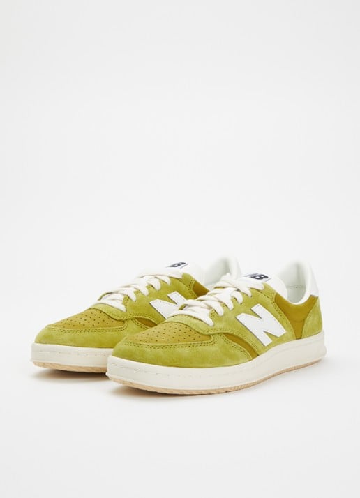 New Balance M5003 sneaker van suède  - detail 4 mosgroen