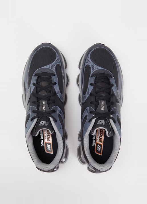 New Balance Sneaker van mesh met logo - detail 2 zwart