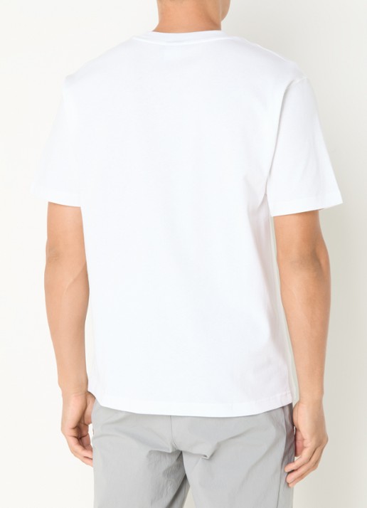 New Balance T-shirt met logoborduring - achterkant 4 wit