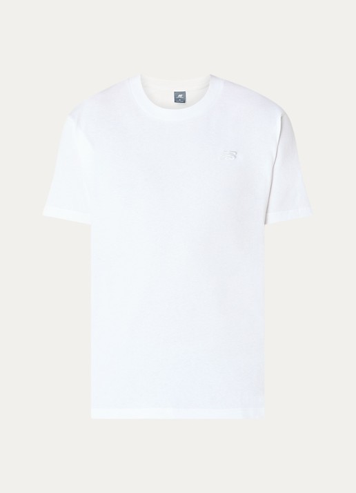 New Balance T-shirt met logoborduring