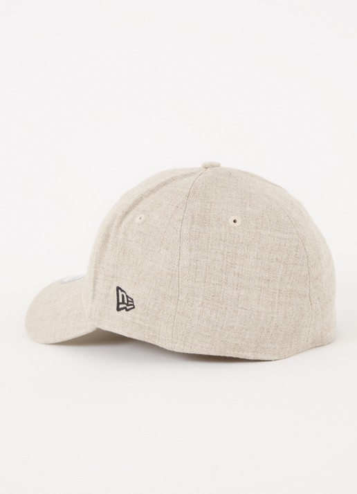 New Era Heather Crown 39 Thirty pet in wolblend - detail 2 zand