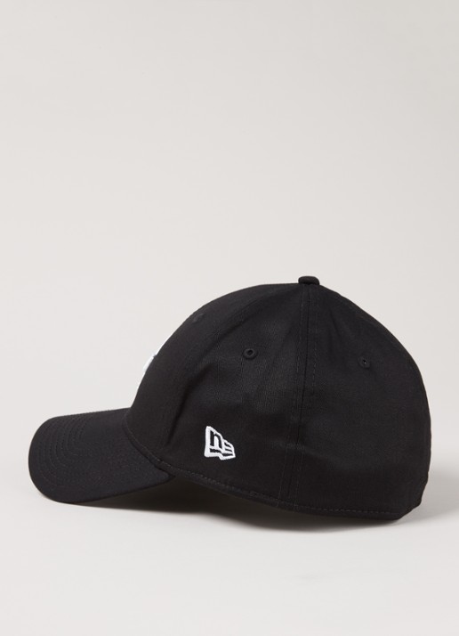 New Era Pet met LA Dodgers borduring - detail zwart