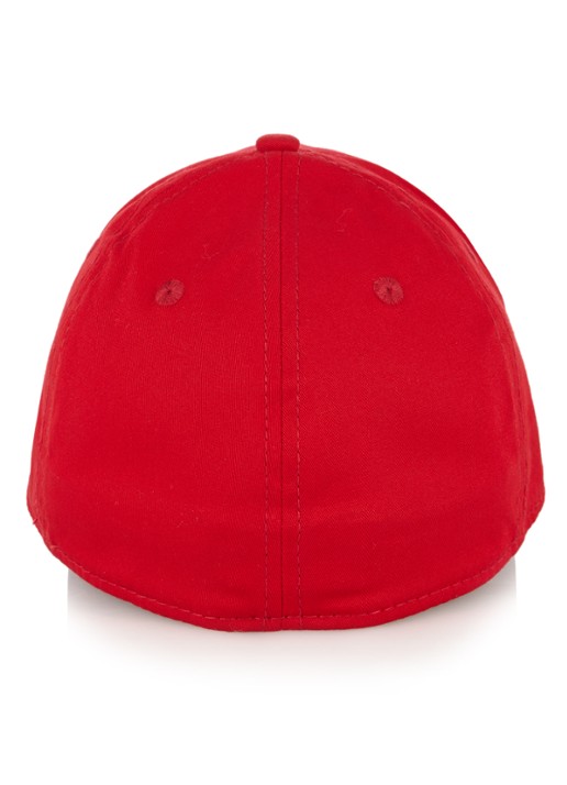 New Era Pet met New York Yankees borduring - achterkant steenrood