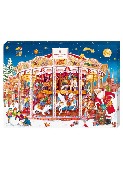 Niederegger Carrousel adventskalender 500 gram