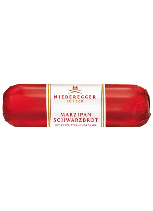 Niederegger Marsepein Broodje pure choc cello 200g
