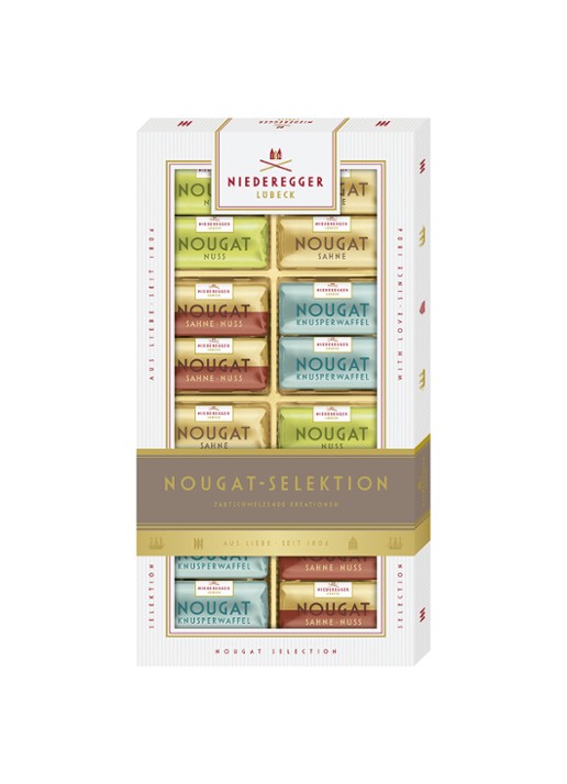 Niederegger Nougateri melkchocolade pralines 200 gram