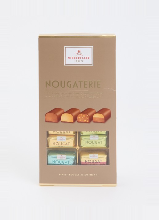 Niederegger Nougateri melkchocolade pralines 200 gram - voorkant 2 undefined