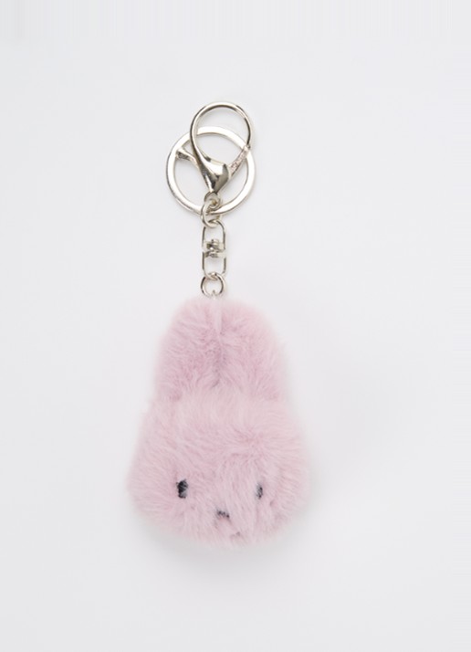 Nijntje Miffy Fuzzy sleutelhanger 8 cm