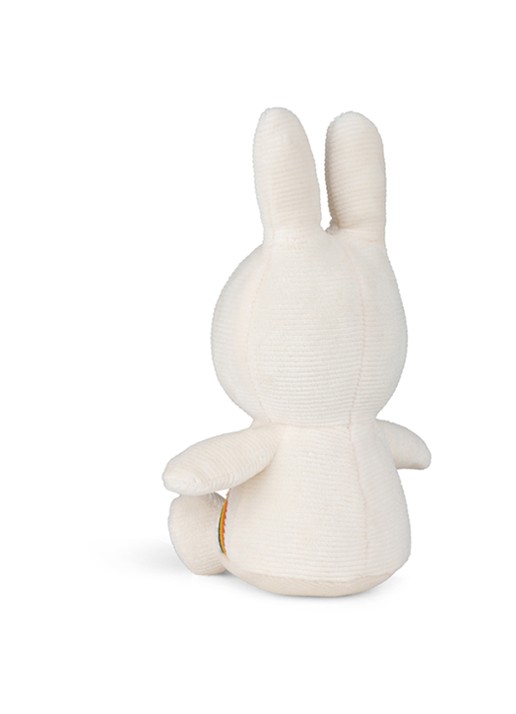 Nijntje Miffy knuffel 18 cm - achterkant gebroken wit