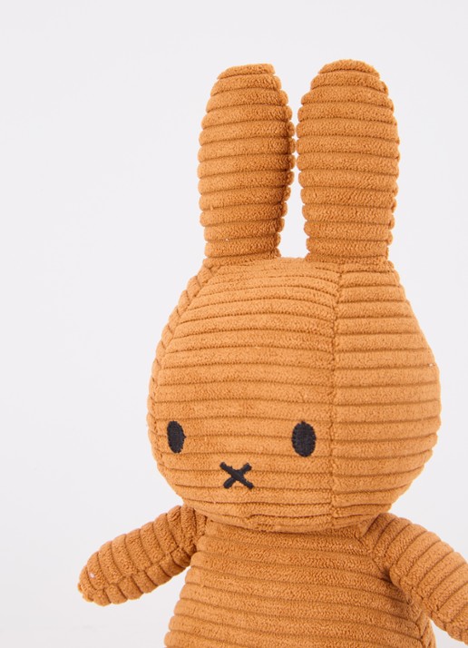 Nijntje Miffy knuffel 23 cm - voorkant 2 roestbruin
