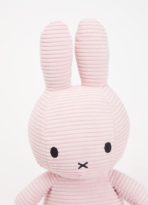 Nijntje Miffy knuffel 33 cm - voorkant 2 roze