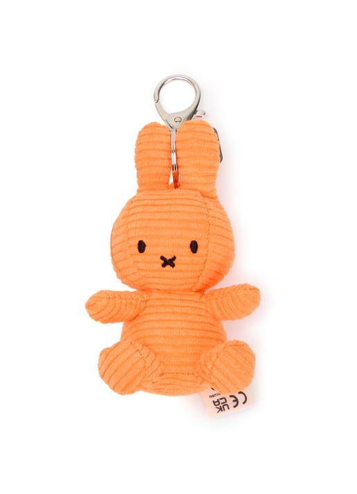 Nijntje Miffy sleutelhanger van corduroy 10 cm